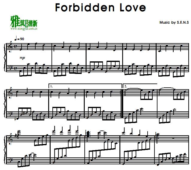 S.E.N.S. - Forbidden Love