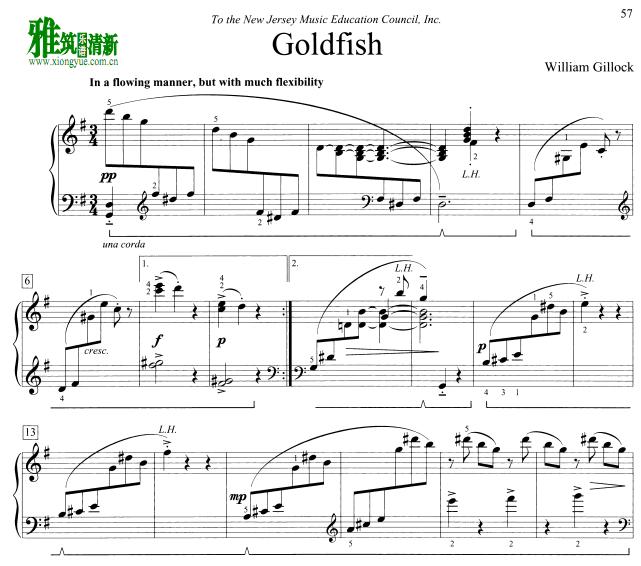 William Gillock - Goldfish