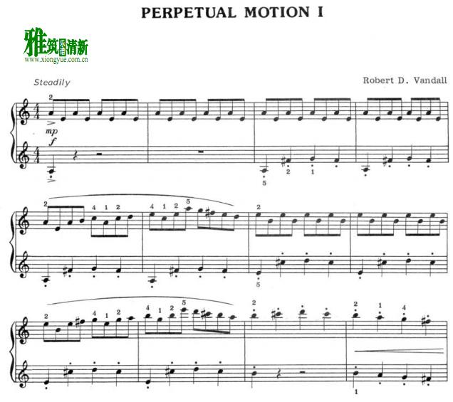 Robert D. Vandall  - Perpetual Motion I