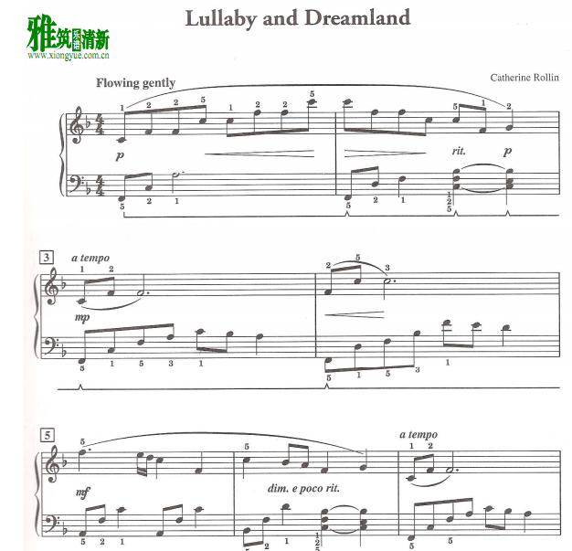 Catherine Rollin - Lullaby and Dreamland