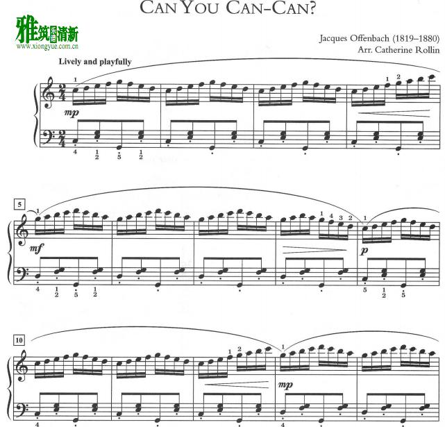 Catherine Rollin - Can You Can Can