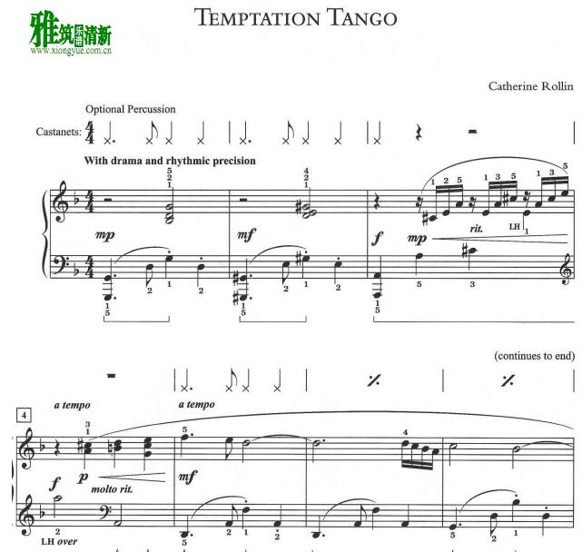 Catherine Rollin - Temptation Tango