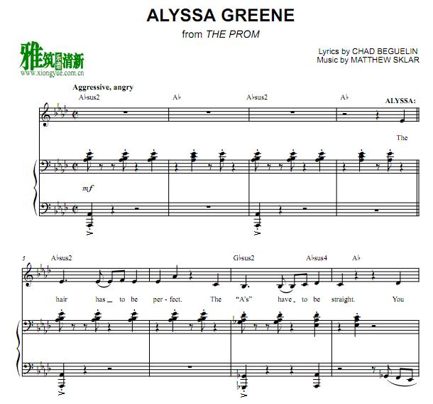 The Prom - Alyssa Greeneٰ