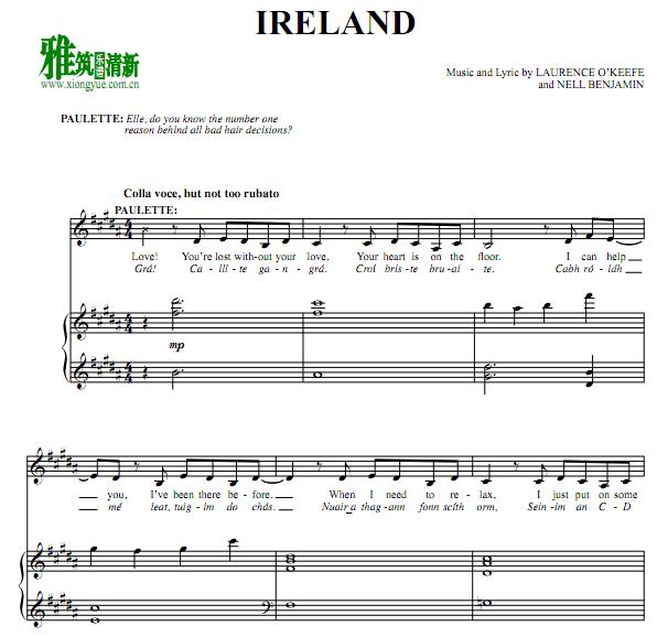 Legally Blonde - Ireland ٰ