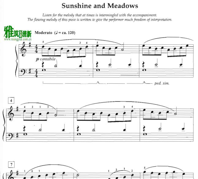 Timothy Brown - Sunshine and Meadows  