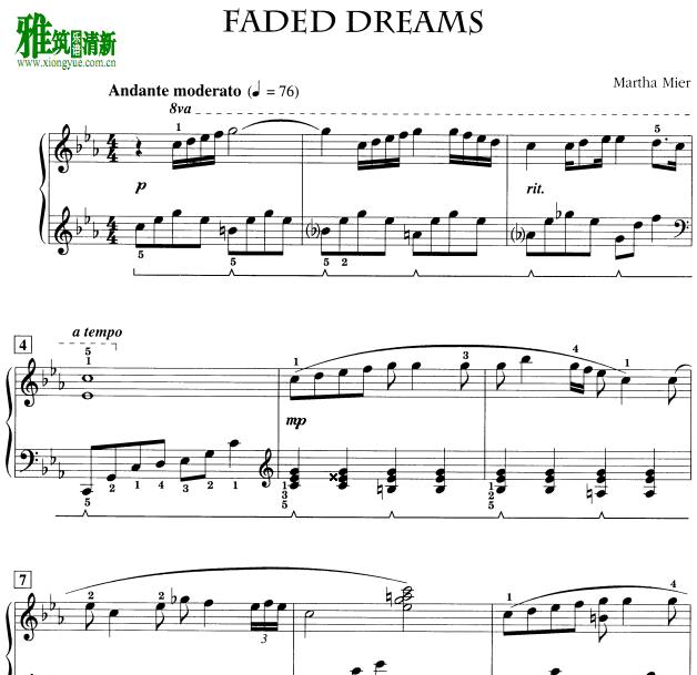 Martha Mier - Faded Dreams