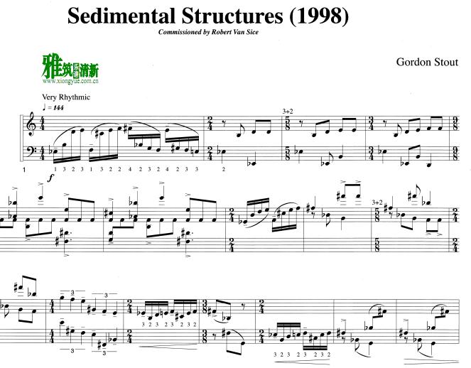Gordon Stout - Sedimental Structures ְ