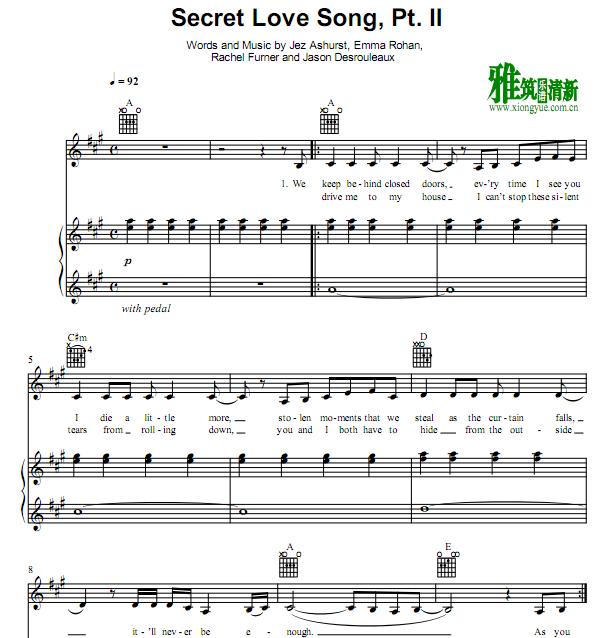 Little Mix - Secret Love Song, Pt. IIٰ