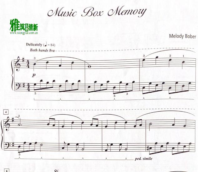 Melody Bober - Music Box Memory еĻ