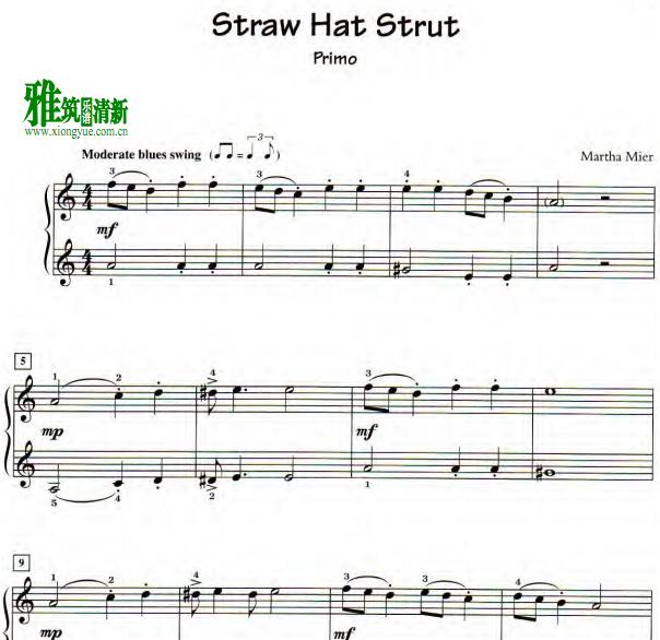 Martha Mier - Straw Hat Strut4