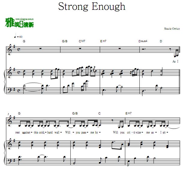 Stacie Orrico - Strong enough ٵ
