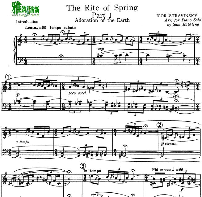 Sam Raphling - The Rite of Spring
