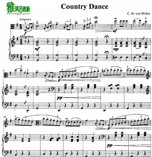 weber Τ  country danceٸٰ