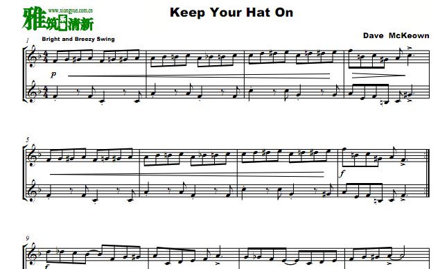 keep your hat on Сžʿ