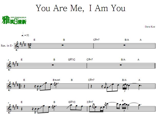 Dave Koz - You Are Me, I Am You E˹