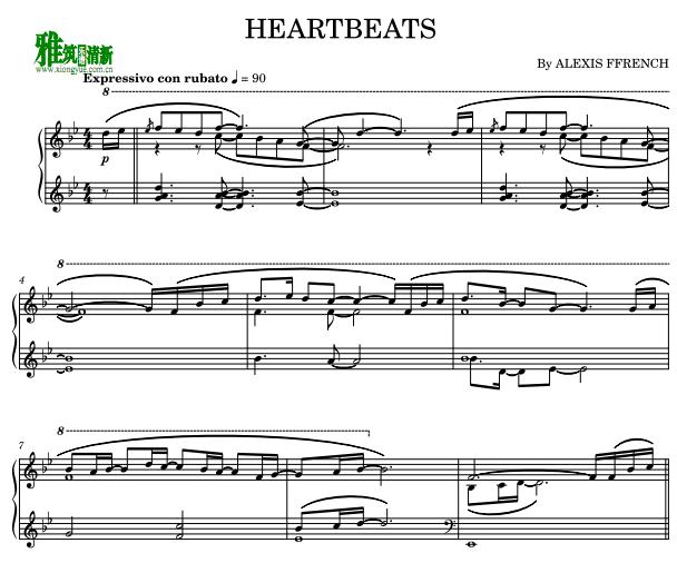 Alexis Ffrench - Heartbeats