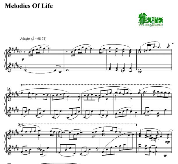 melodies of life