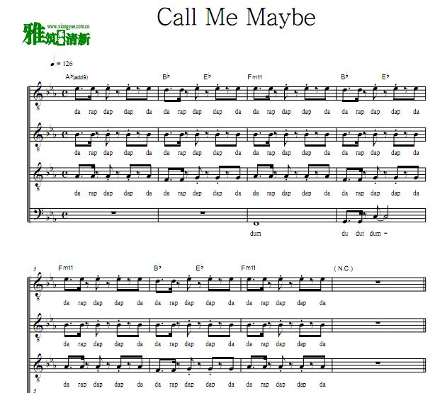 Call Me Maybe ϳ