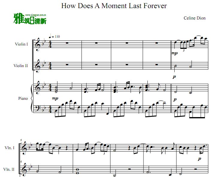 How Does a Moment Last Forever Сٶٰ