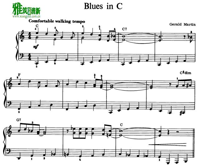 Gerald Martin - Blues In C