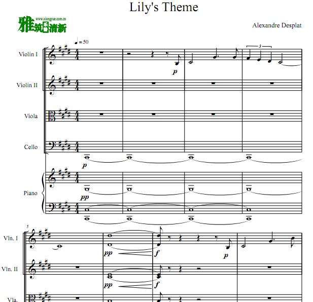  Lily's Theme