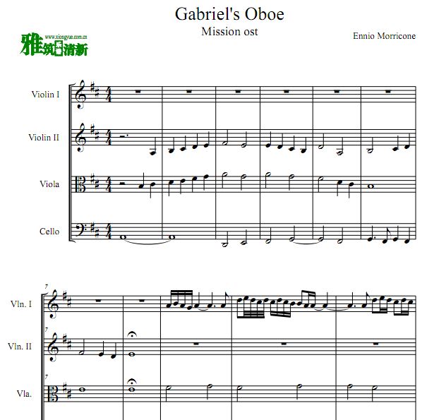 Gabriel's oboe 
