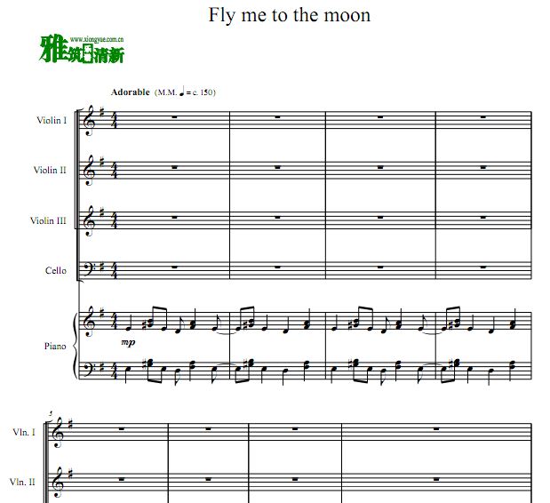 Fly Me To The Moon Сһٺ
