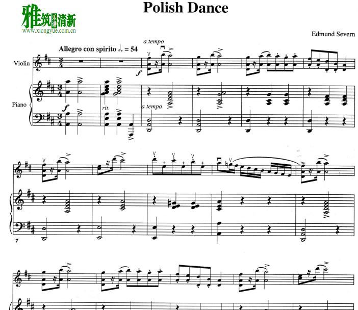 Severn Edmund - Polish Dance Сٸٰ