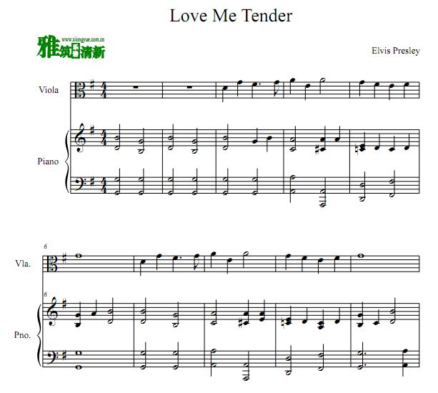 Love Me Tender ٸ