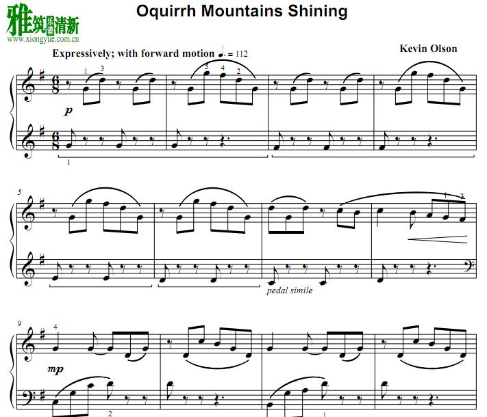 Kevin Olson - Oquirrh Mountains Shiningg