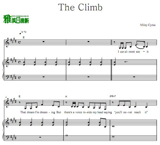 Miley Cyrus - The Climb ԭ  