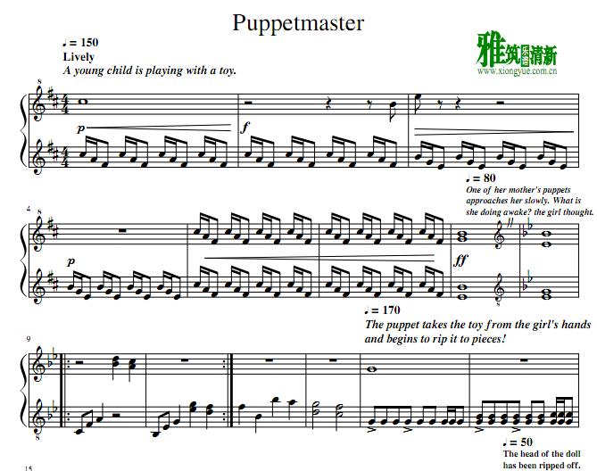 The Puppetmaster Marimba Solo ְ