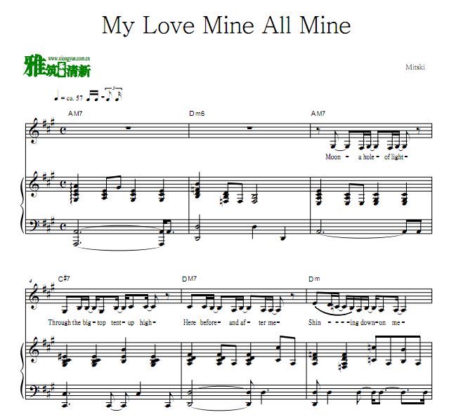 Mitski - My Love Mine All Mine ٵ