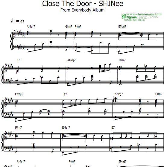 SHINee - Close The Door