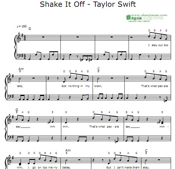 Taylor Swift–Shake It Off 