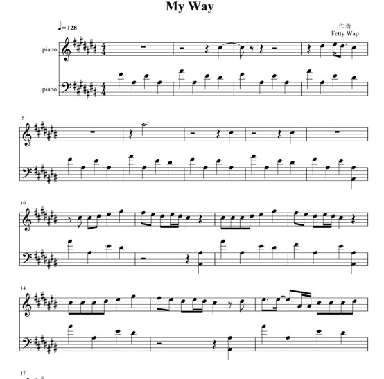 Fetty Wap ft. Monty –  My Way