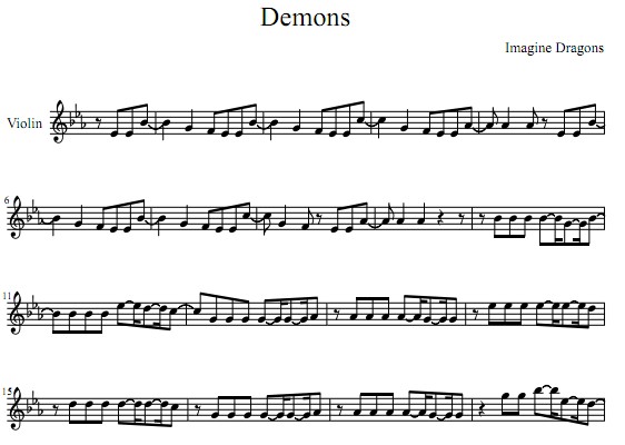 Imagine Dragons -DemonsС