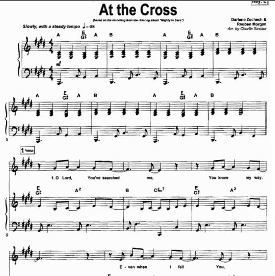 Hillsong - at the cross  ٰ